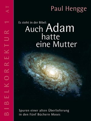 cover image of Auch Adam hatte eine Mutter